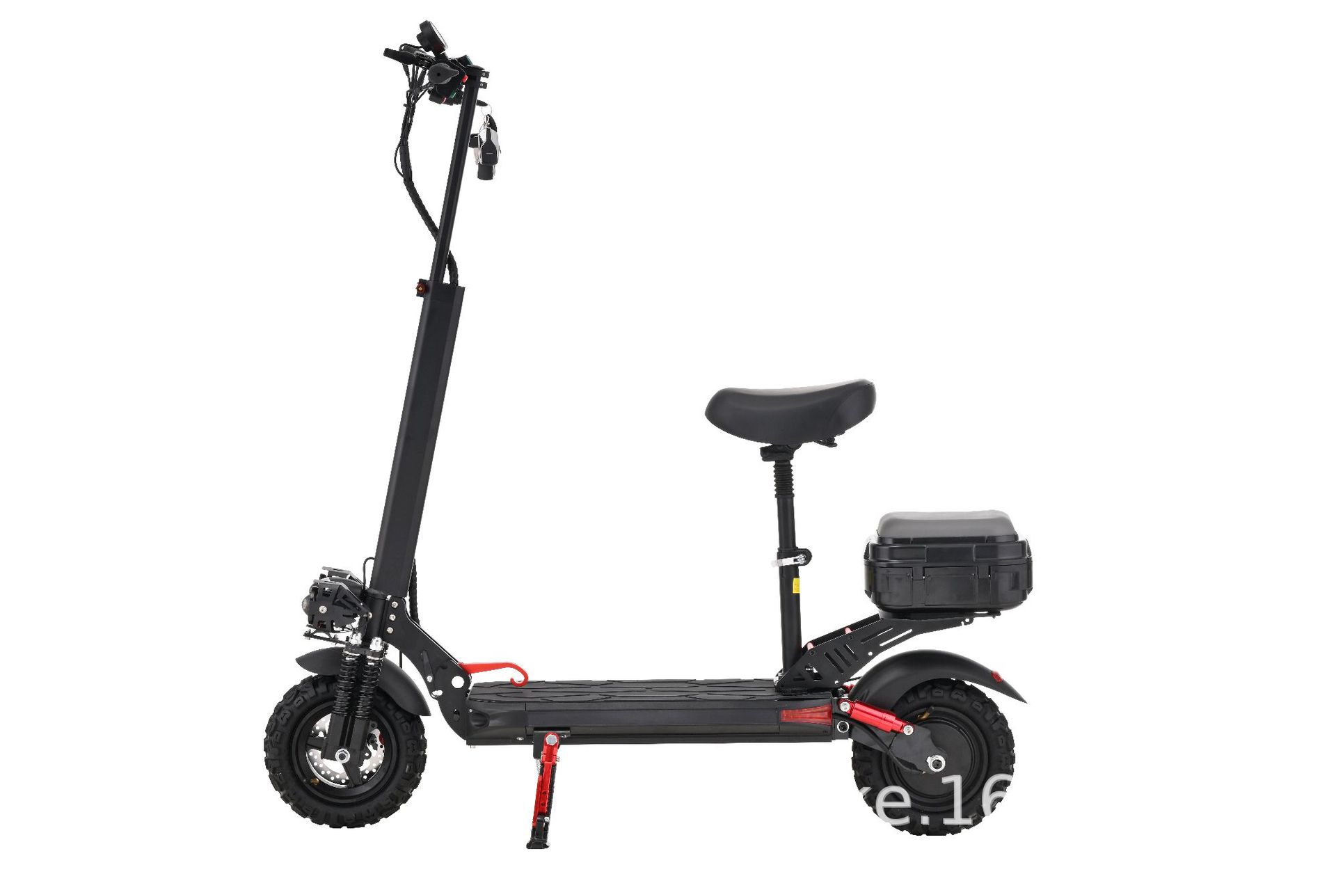 Off-Road 11inch Adult 1200W Electric Scooter Foldable Electric Scooter 48V Front and Rear Shock Absorbers