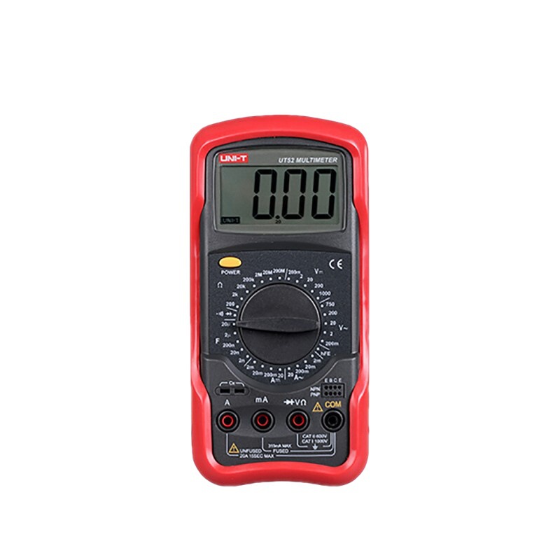 优利德（UNI-T）高精度交直流电压通用型数字万用表UT52