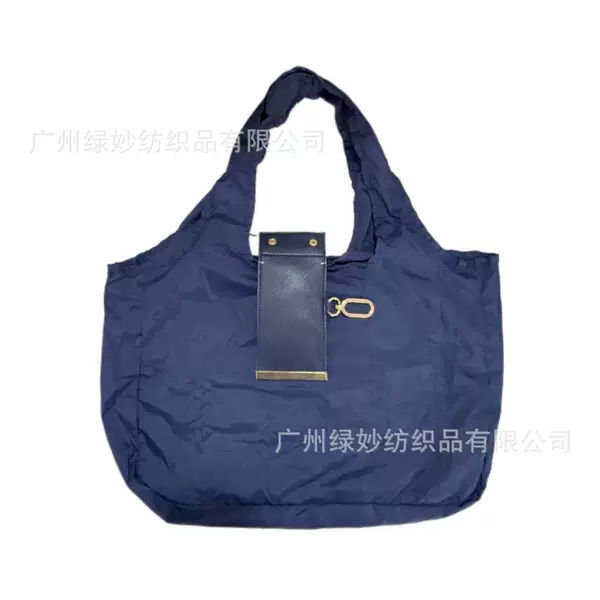 Cross-border ins-style keychain storage bag, large-capacity eco-friendly fabric bag, convenient shopping bag, pendant accessory bag