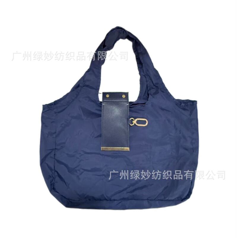 Cross-border ins-style keychain storage bag, large-capacity eco-friendly fabric bag, convenient shopping bag, pendant accessory bag