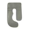 Cool dark gray-single pillowcase