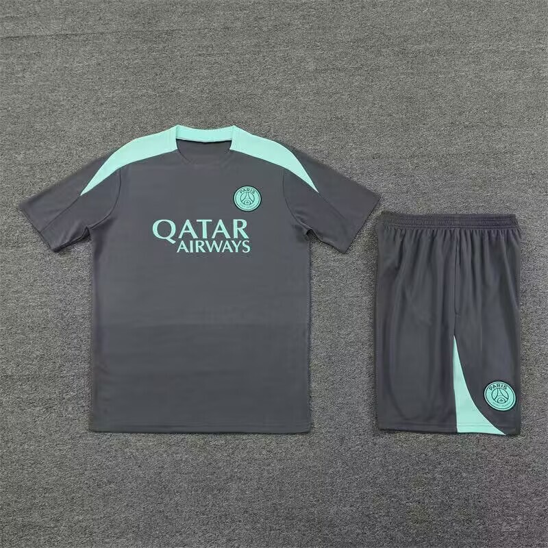 卸売レアルマドリードバルセロナパリリバプールアーセナルチェルシーポルトガル半袖サッカートレーニングスーツ|undefined