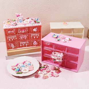 (Wholesale), multilayer table storage box, old style, DIY, custom-made
