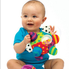Bedtime Bear质感球彩珠摇铃宝宝布球手脚训练球婴幼儿 益智玩具