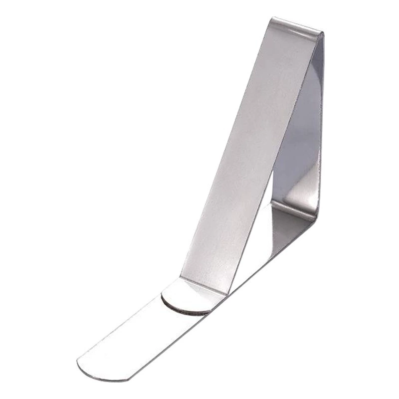 Фабрика Прямой зажим для скатерти из нержавеющей стали регулируемый треугольный зажим для стола 4,5 см скатерть нескользящий фиксирующий Зажим