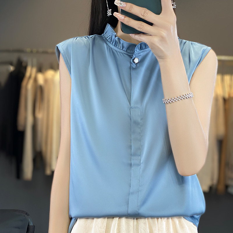 Spring summer shirt sleevless
