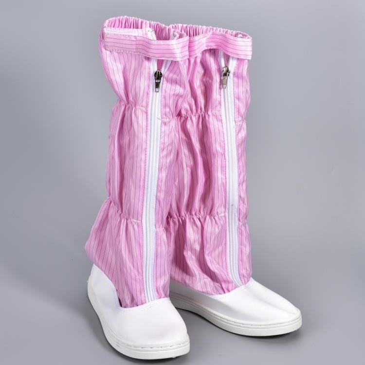 防静电高筒 无尘长筒靴 静电鞋 电子车间食品制药净化工作鞋