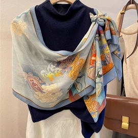 丝巾;围巾;披肩