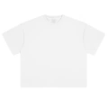 White (boxy short and wide short sleeves)