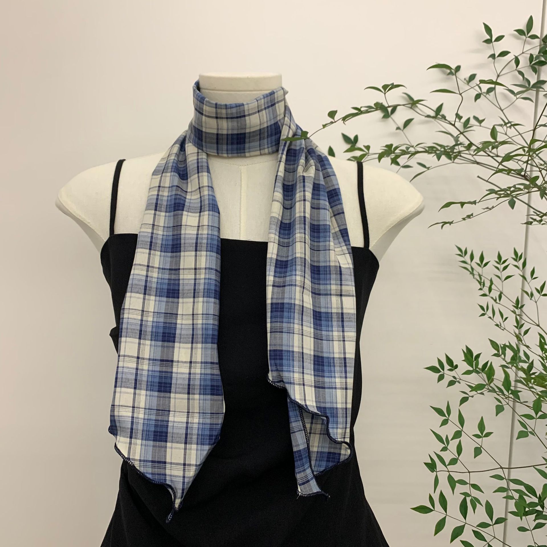 Summer cotton Japanese light and thin scarf for men and women