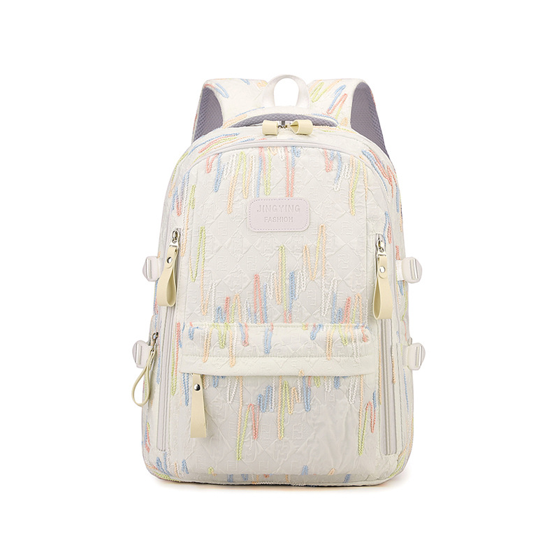 Mochila coreana de gran capacidad, mochila de alta belleza, mochila dulce, mochila de estudiantes universitarios de secundaria, tamaño.