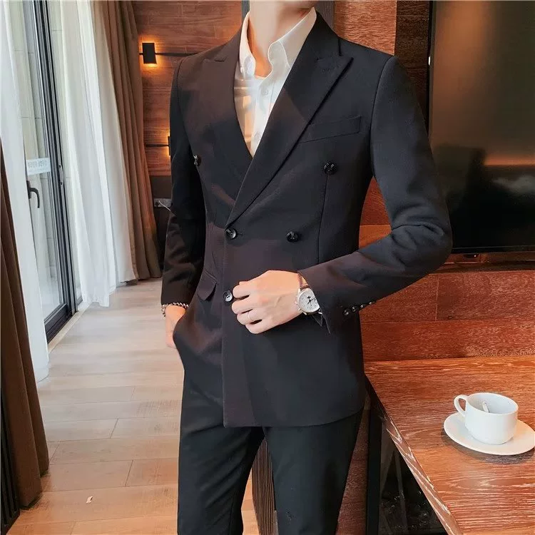 Мужской стиль костюма для отдыха английский стиль, Slim fit, британский стиль