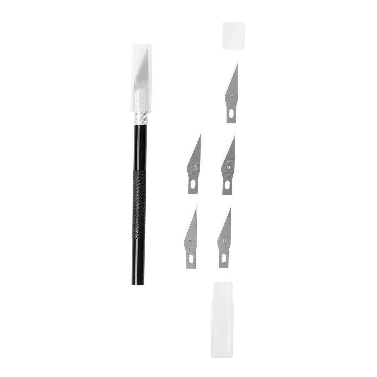 Juego de cuchillo de bolígrafo de grabado de corte de papel especial, cuchillo de aluminio, juego de herramientas de metal, cuchillo de corte manual pequeño para estudiantes