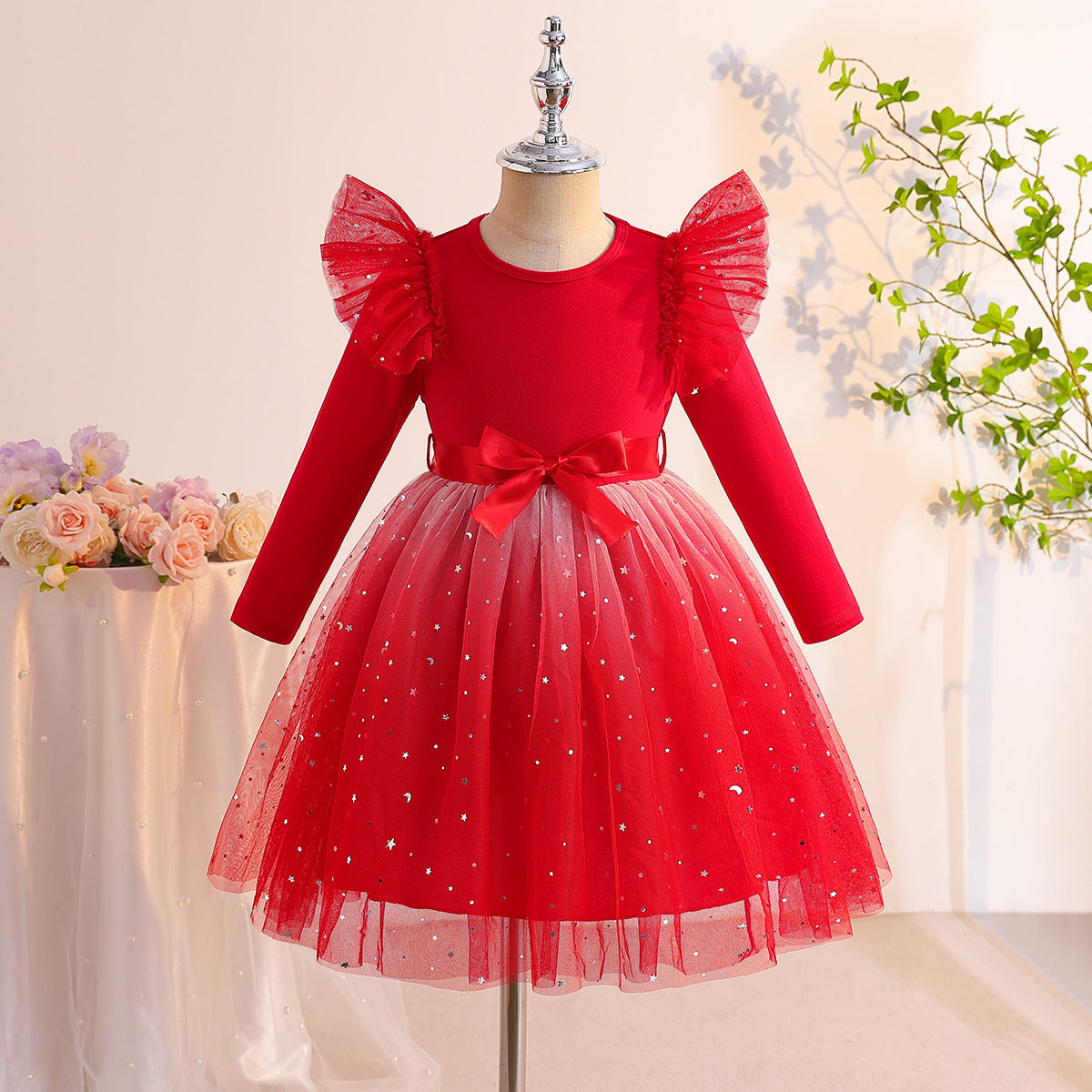 (Cross-border trading), girl's skirt, evening dress, Birthday gift