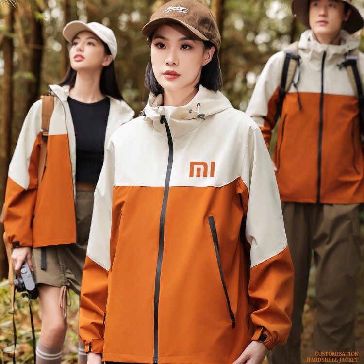 Winter Jacket Custom Workwear with Logo Printing, Corporate Fleece-Lined Logistics Mountaineering Outdoor Three-In-One Jacket Order