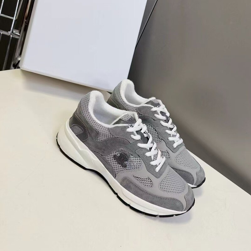 Arc de Triomphe 2026 New Model Genuine Leather Mesh Dad Shoes for Women, Breathable, Comfortable, Soft Sole, Lightweight Casual Sneakers Arc de Triomphe 2026 New Model Genuine Leather Mesh Dad Shoes for Women, Breathable, Comfortable, Soft Sole, Lightweight Casual Sneakers
