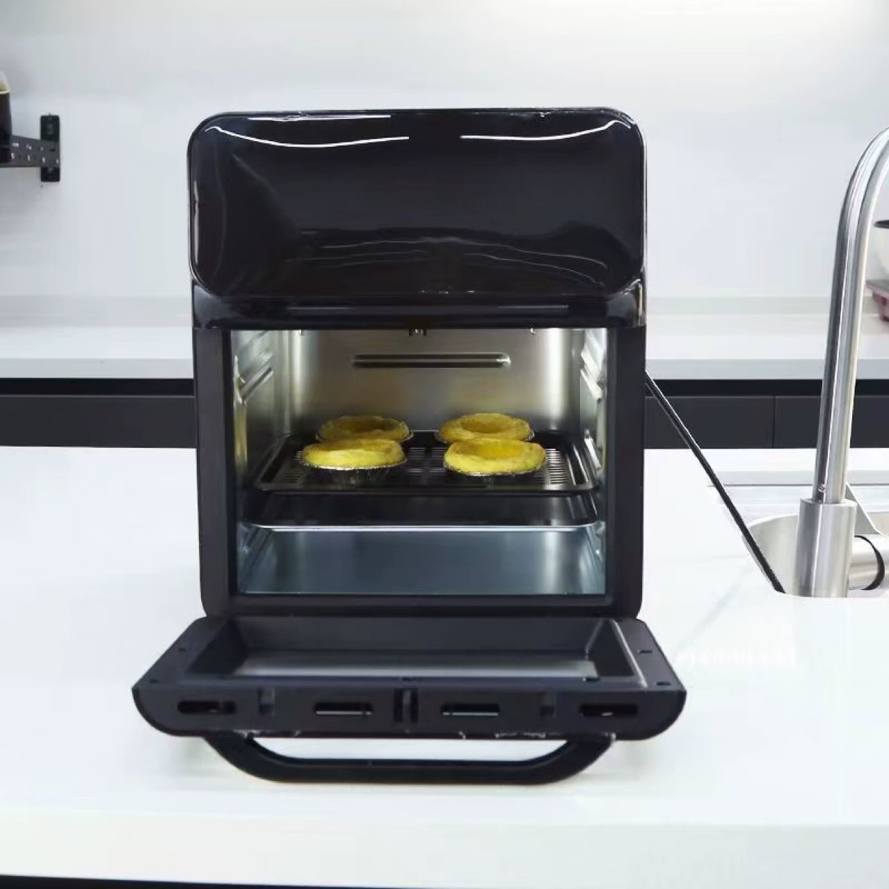 Silvercrest air fried pot oven integrated viewing 15 liters multi -function automatic baking large capacity
