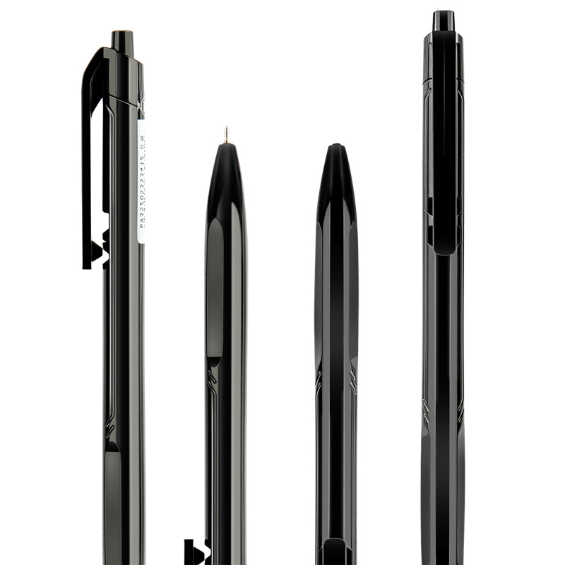 Bolígrafo 0.7mm negro S304 estudiantes de oficina de negocios 36 negros