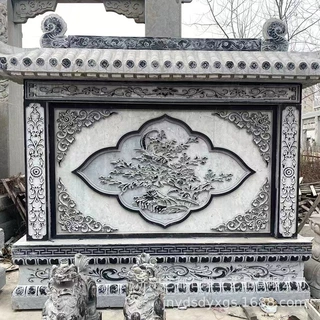 大理石迎门墙石雕壁画照壁九龙壁红色革命主题壁画墙庭院迎门墙