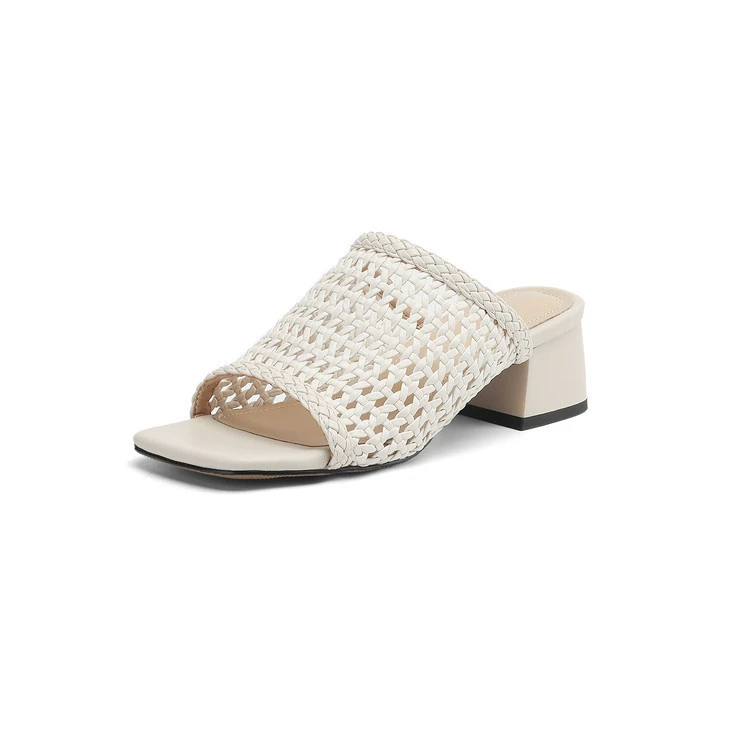 Woven summer slippers, 2025 years