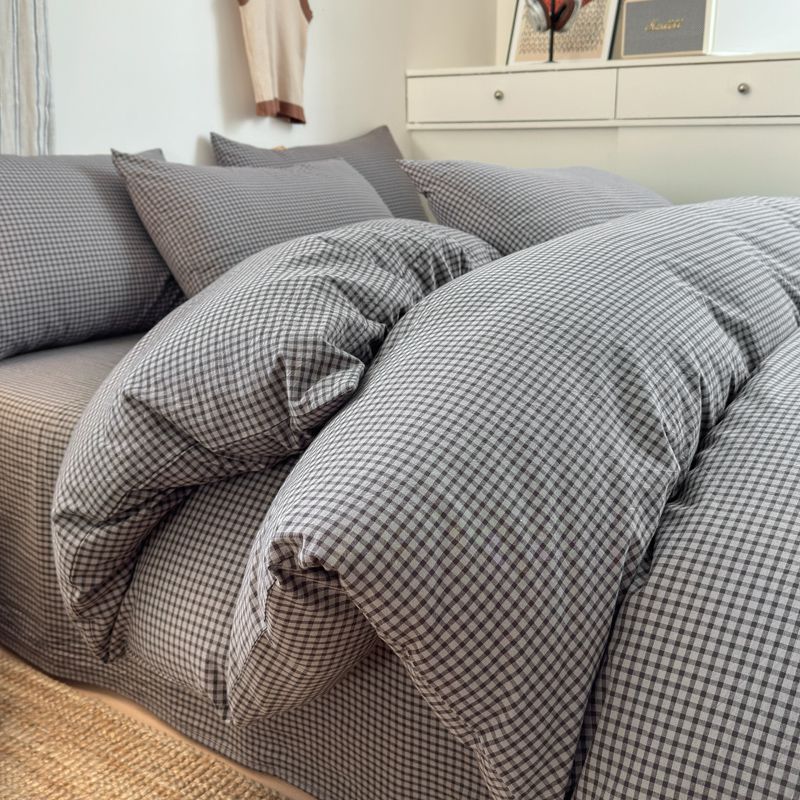 Verano ins funda de edredón de algodón de una sola pieza funda de edredón de algodón 2025 nuevo estilo 150x200x230 dormitorio individual