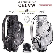 泰特CB-5VW高尔夫球包男士标准GOLF球袋高尔夫球杆包高档装备包白