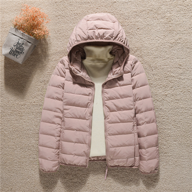 라이트 핑크 후드