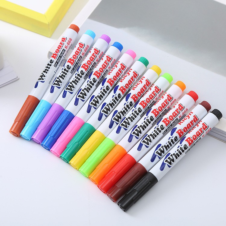 Floating Pen Second Generation Children's Magic Water Color Floating Pen Kindergarten Water Painting Colored Art Pen Whiteboard Marker display picture 1