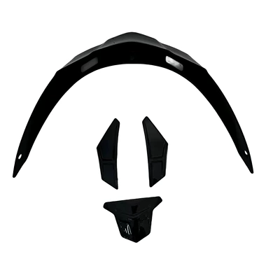 Dəbilqə (Kaska) aksesuarları, Suitable for Mt30 Carbon Fiber - mt30-black-tail-kit
