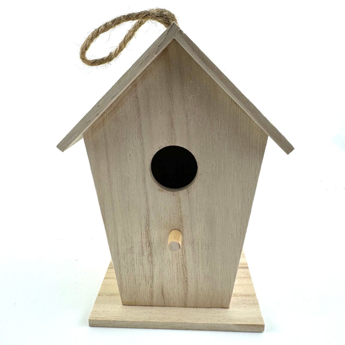 Comedero de pájaros de madera
