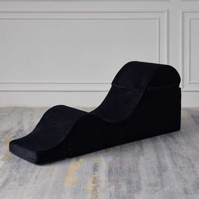 Multifunctional Fun Seat Yoga Chair Wave Sofa S-Shaped Hotel Chaise Longue Sofa Bed Ready for Compression