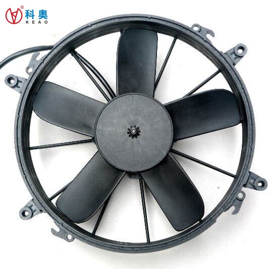12inch Blower Fan with 5 Straight Blades, Automotive Condenser Fan, Electronic Fan, Radiator Fan Klnf251