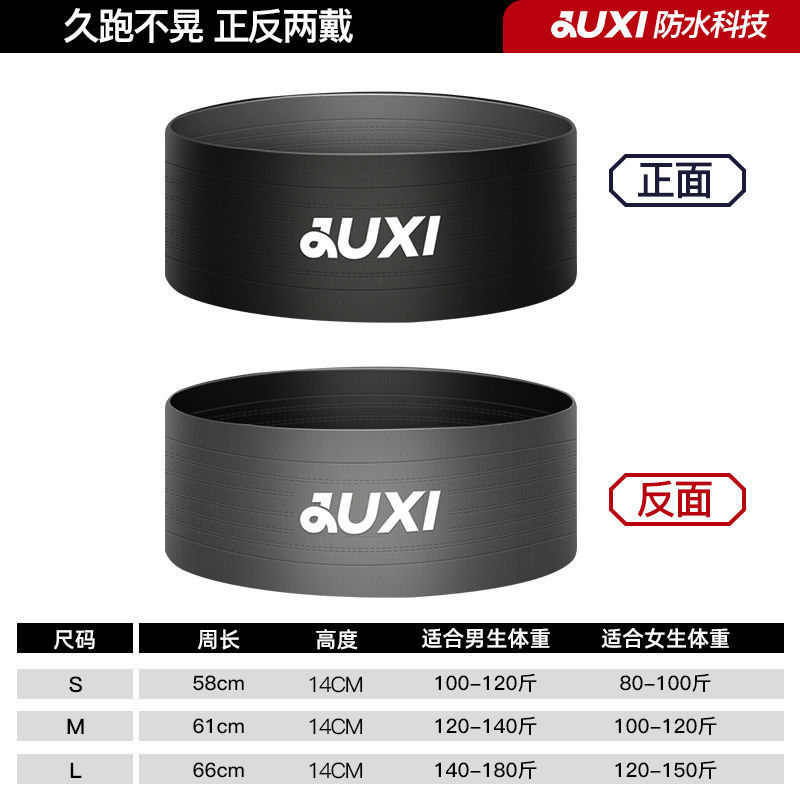 Nylon dark night black + Space Gray [double-sided wearable-water repellent style]]