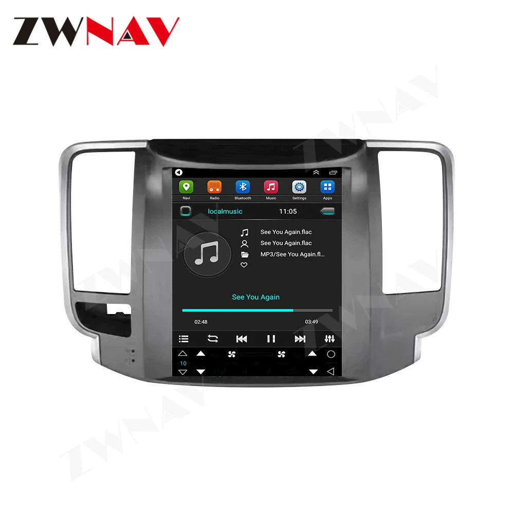 Подходит для Nissan Teana 2008-2013 панорамная 360° Android автомобильная GPS система, переделка под большой экран, все-в-одном