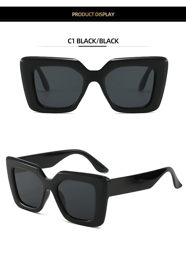 Sunglasses For Men And Women Minimalist Square Designer Frames_voghion.com