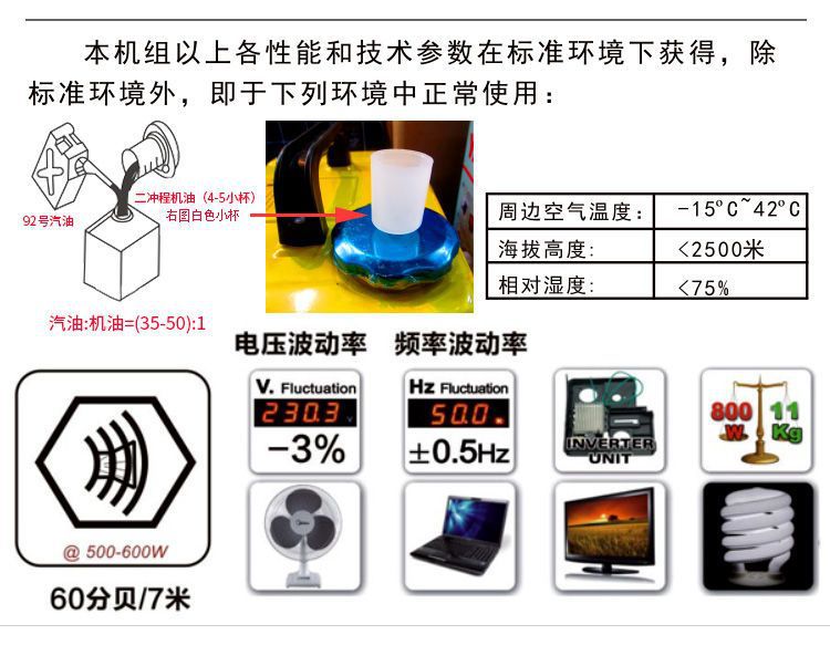 Mini small gasoline generator for home use, variable frequency 220V single-phase portable 1kW 3kW silent outdoor car-mounted