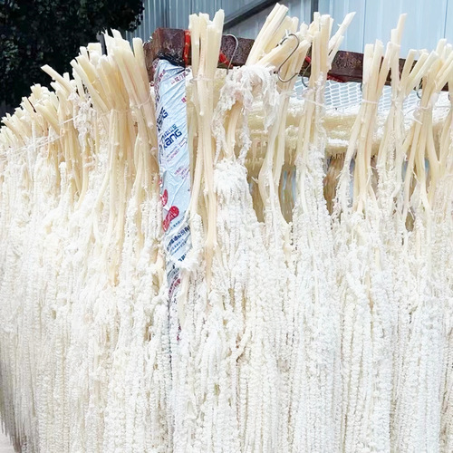 Eternal Flower Loris DIY Ears Artificial Flower Dried Flower Wedding Event White String Rice Flower Art Soft Decoration Home