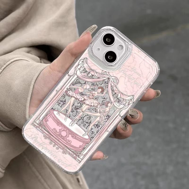 tpu Material Tpu Letter Apple Transparent Sweet Phone Cases Phone Accessories