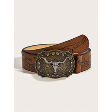 M 76608 Vintage western men's belt ����ţ�и�����ʿ����