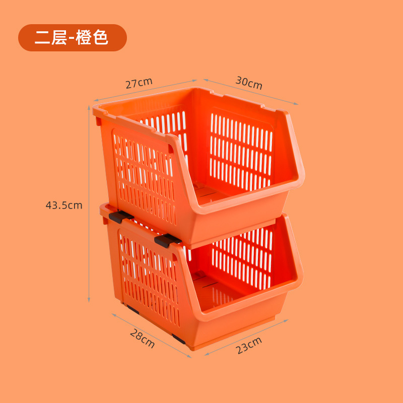 대형 2 오렌지 레드