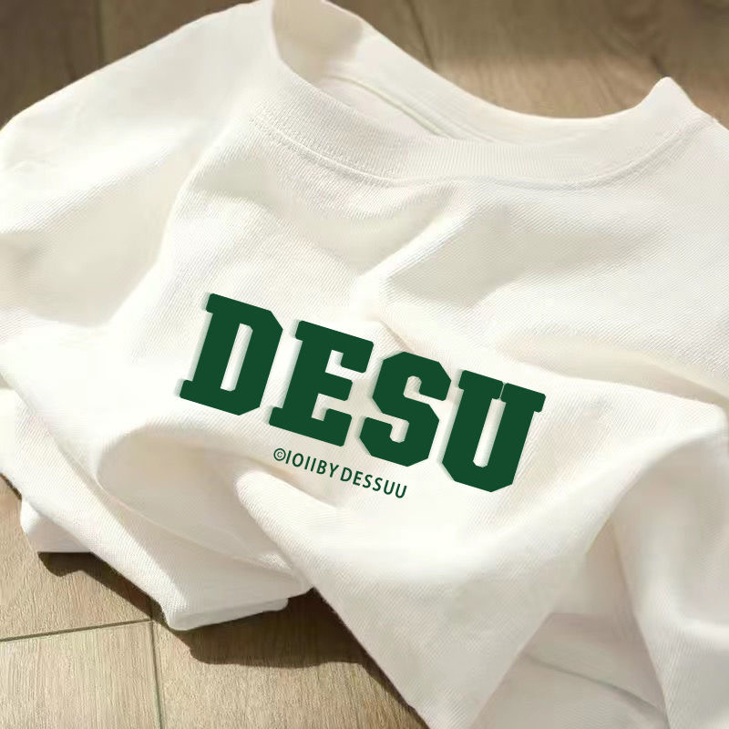 Cherry Maruko de manga corta imprimió la camiseta de manga corta delgada de moda de estilo coreano de moda de las mujeres de la camiseta blanca