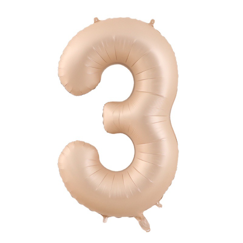 Creamy digital children's balloon
