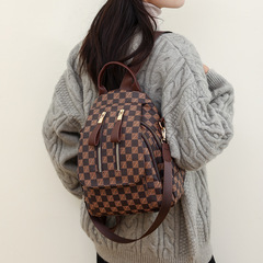 跨境專供2023雙肩包夏季新款時尚歐美風復古流行胸包雙肩兩用女包