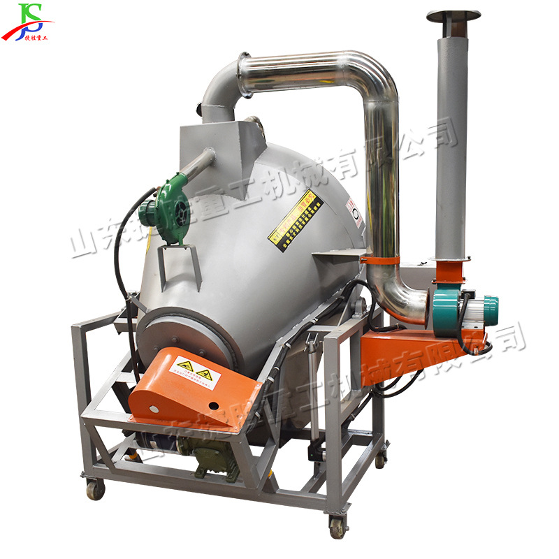 朝天锅茶叶杀青机 云南贵州古树茶翻炒机 全自动燃柴式炒茶机