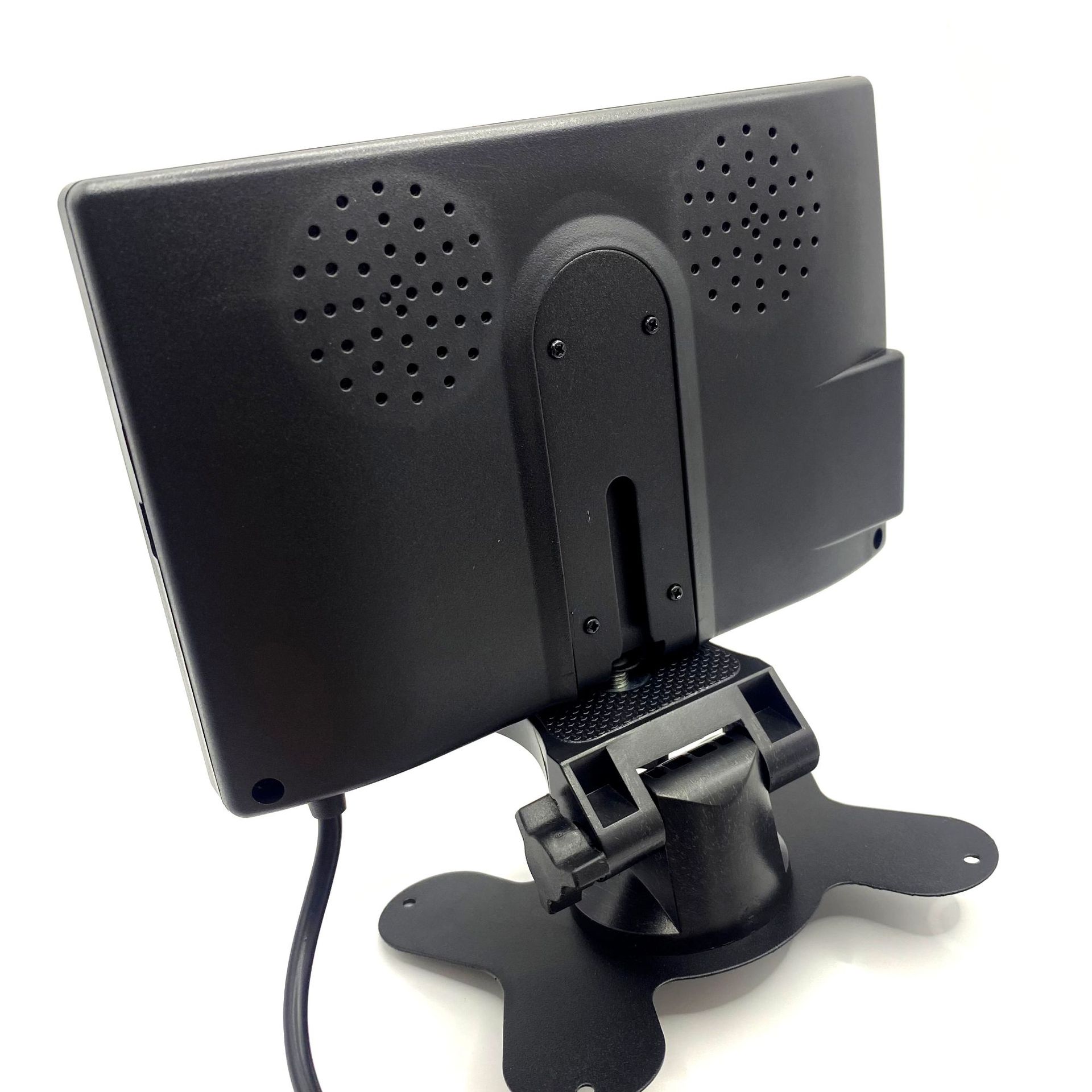 7インチhdデスクトップ車載ディスプレイバック映像双方向入力ワイド電圧12-36v車載ディスプレイ