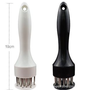 Household round stainless steel steak tenderizer needle pork chop pine meat tenderizer tendon breaker kitchen tool