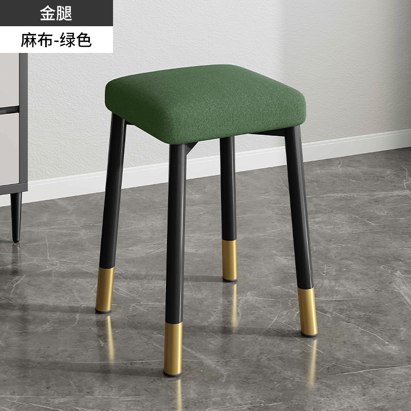 Taburetes sala de estar casera taburetes taburetes de comedor taburetes metálicos taburetes de comedor modernos taburetes de comedor simple taburetes de asiento