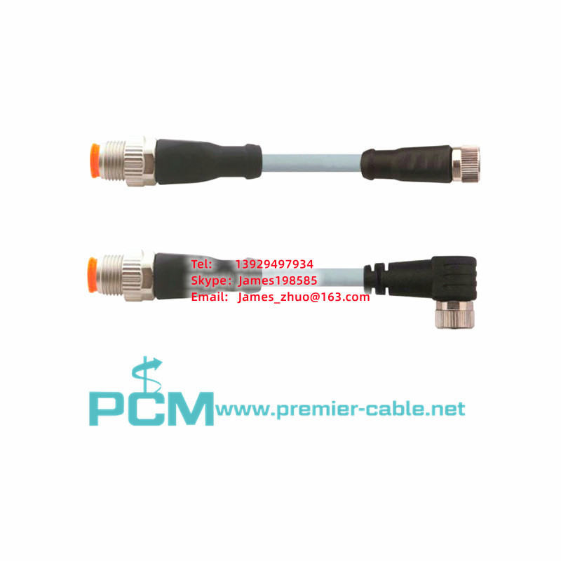 传感器执行器M8至M12电缆组件