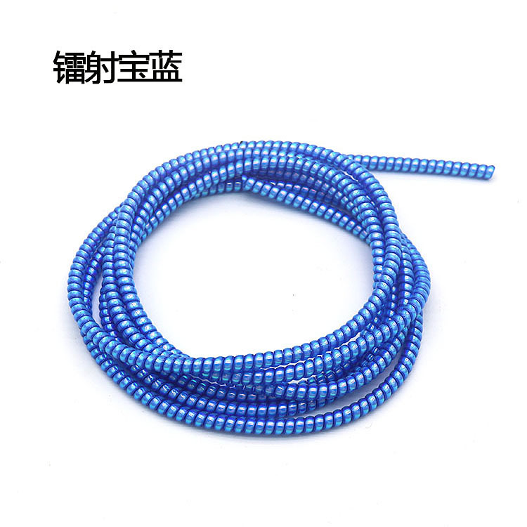 Nuevo láser 1,4 m cable de datos cable de protección de la cuerda manga protectora de datos bobinado primavera cuerda línea de protección fabricante ventas