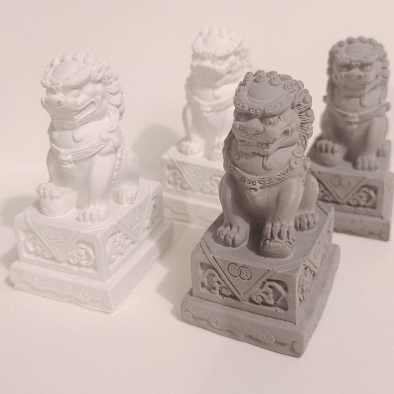 Миниатюрные украшения, цементный камень, лев, городской дом, мифический зверь, маленький лев, стиль, рабочий стол, прозрачная вода, бетон, китайские подарки, оптовая продажа